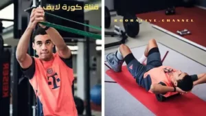 في فترة اعادة التأهيل تتجه انظار جمال موسيالا نحو مونديال 2026